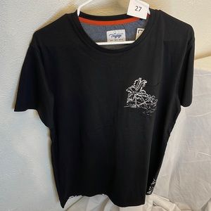 Craft & Flow Voyage Men’s Size Medium M Black Vacation T-Shirt NWT New Ret $35 W